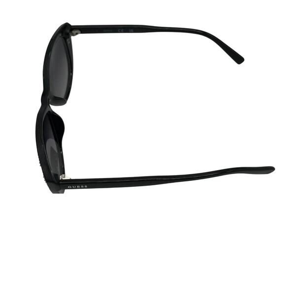 Guess Wm's Black Rhinestone Cat Eye Sunglasses Gray Lens 1950s Retro Pin Up NWT - Picture 4 of 5
